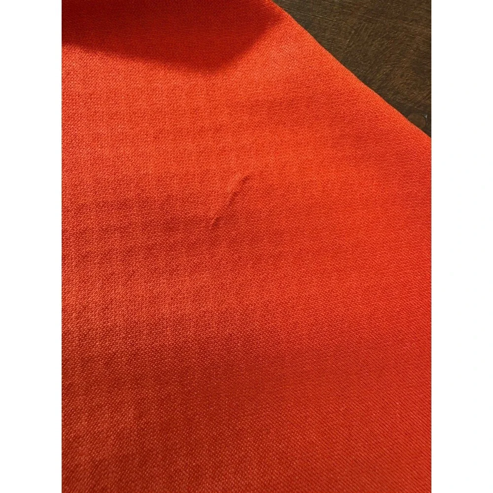 The North Face Sweater Men Small Red Long Sleeve 1/4 Zip Polyester
